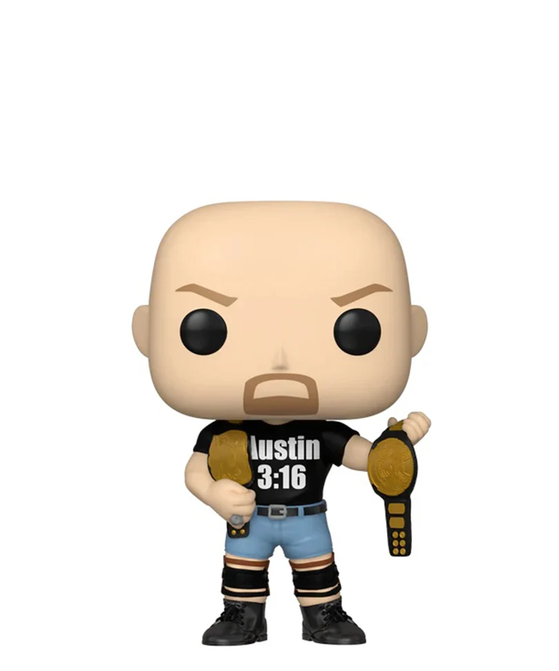 “Stone Cold” Steve Austin (Two Belts)