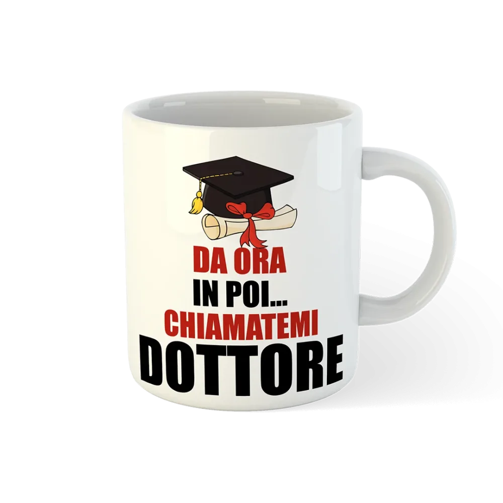 Tazza Mug Laurea – Dottore