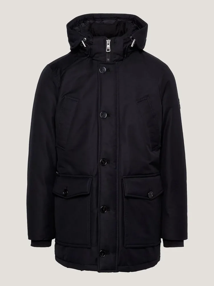 Tommy Hilfiger Giacca Uomo Rockie Non Fur Down Parka