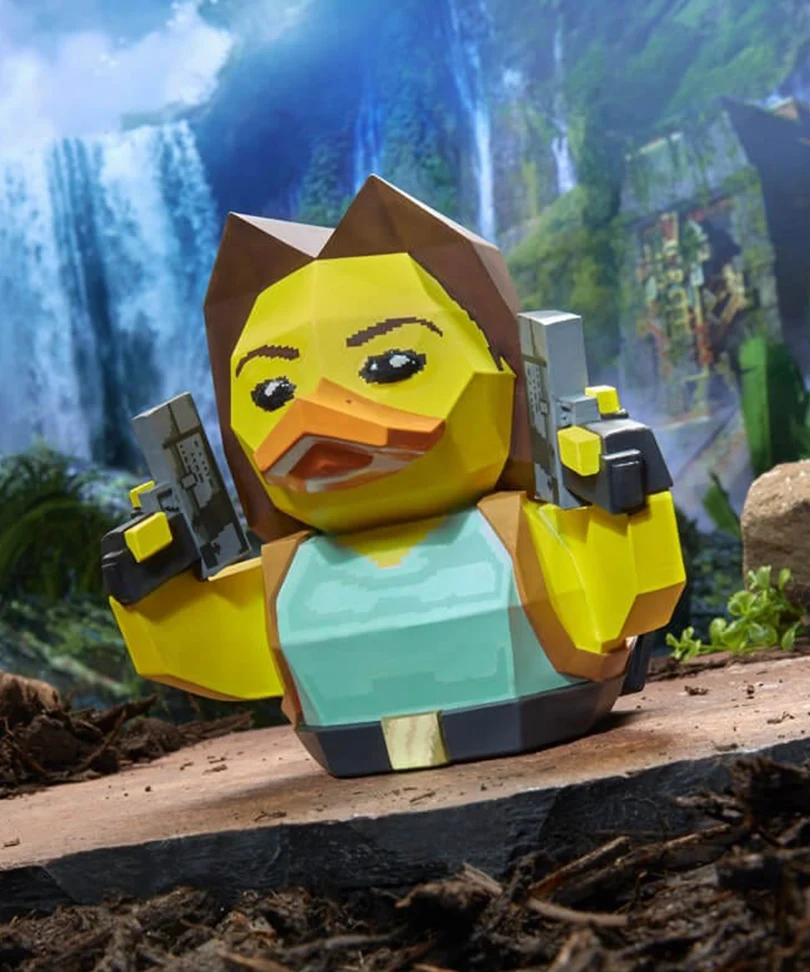 Tomb Raider Classic Lara Croft TUBBZ Cosplaying Duck Collectable - immagine 3