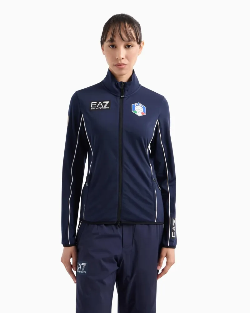 EA7 Fisi Felpa Donna Neve Softshell - immagine 3