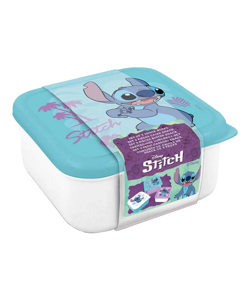 Stitch – Snack Boxes 3 pcs