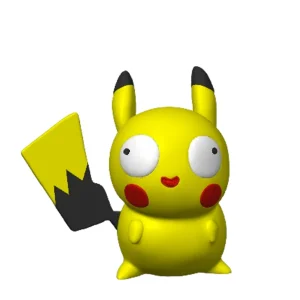 Pikachu (Fattone) 3D Pikachu (Fattone) 3D