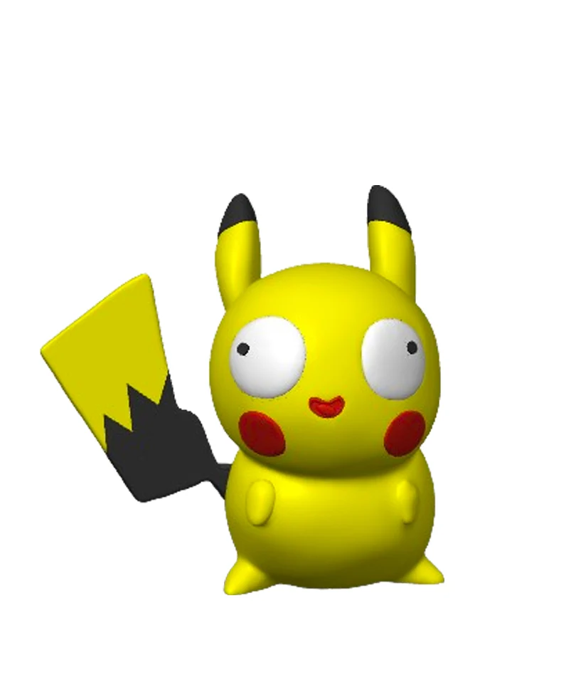 Pikachu (Fattone) 3D