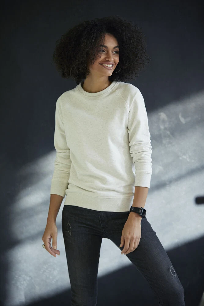 Felpa Basic Girocollo Donna