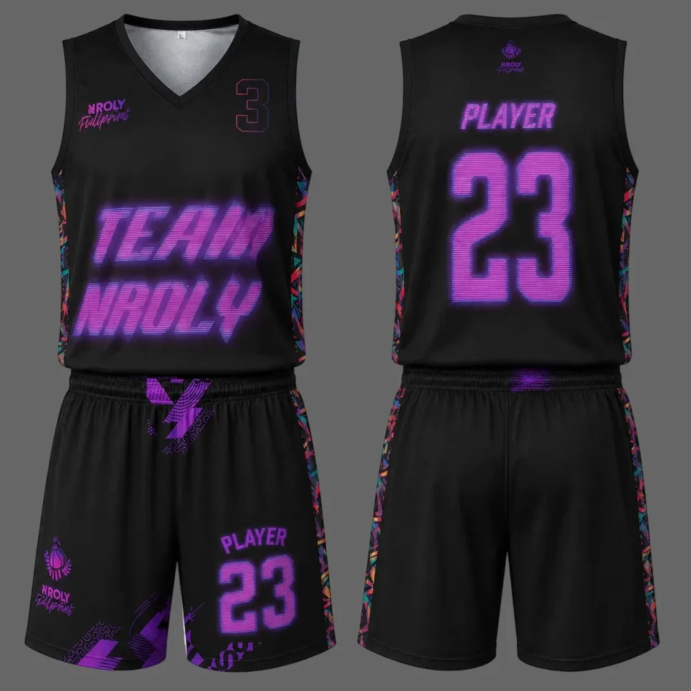 Completo Basket Sublimatico Full Print – Personalizzato | Min. 25 pz