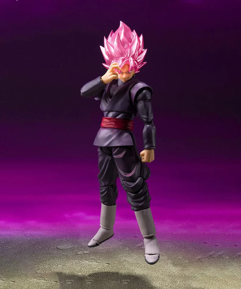 Dragon Ball Super – Goku Black Super Saiyan Rose Reissue - Action Figure S.H. Figuarts 14 cm - immagine 3