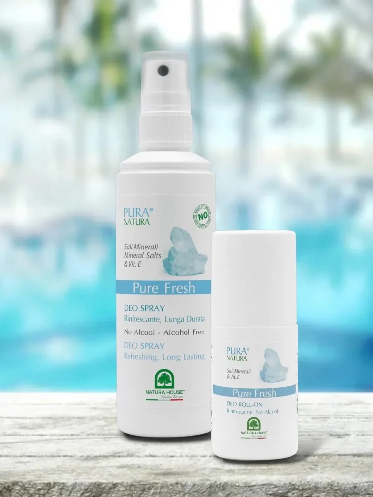 DEO PURE FRESH Deodorante ROLL ON - Rinfrescante, Lunga Durata - immagine 2