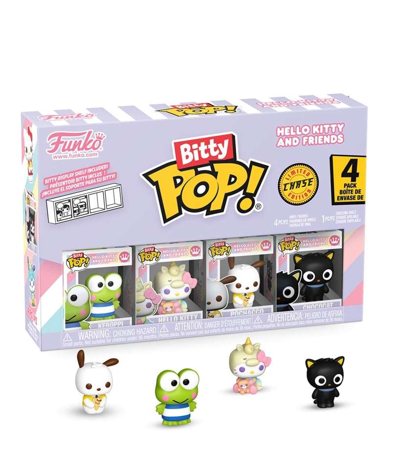 Keroppi Tsuyu / Hello Kitty / Pochacco / Scegli il tuo Bitty (4-Pack)