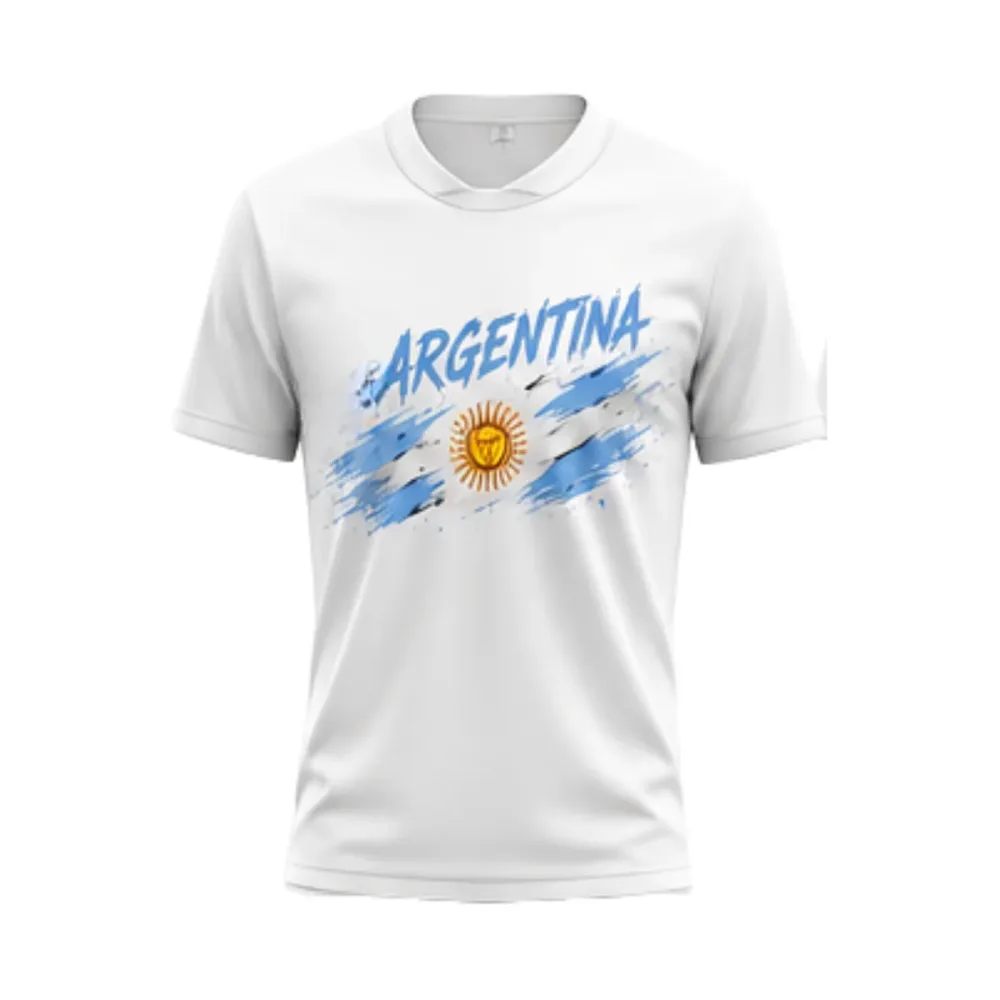 Maglia Mondiale 2026 in Cotone – Argentina
