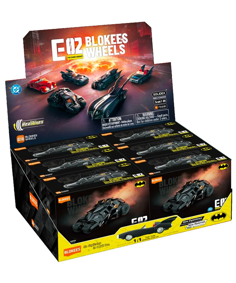 Batman Blokees Plastic Model Kit Wheels E02 - immagine 2