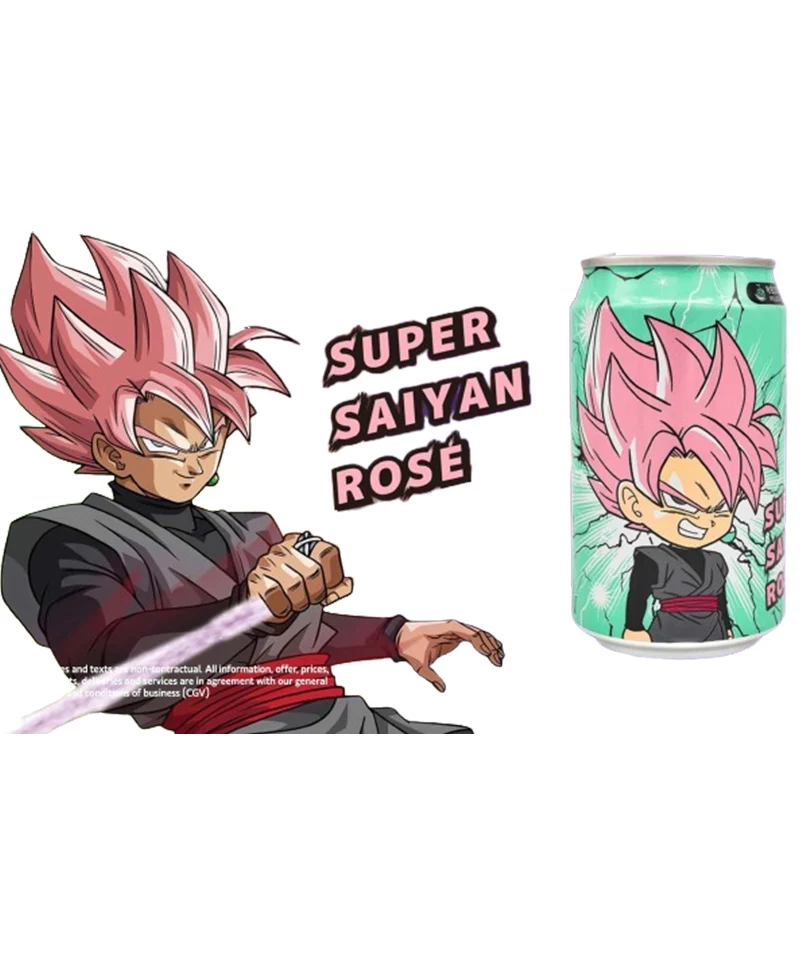 Dragon Ball Super Saiyan Rose - Ocean Bomb Melon Flavor Sparkling Water