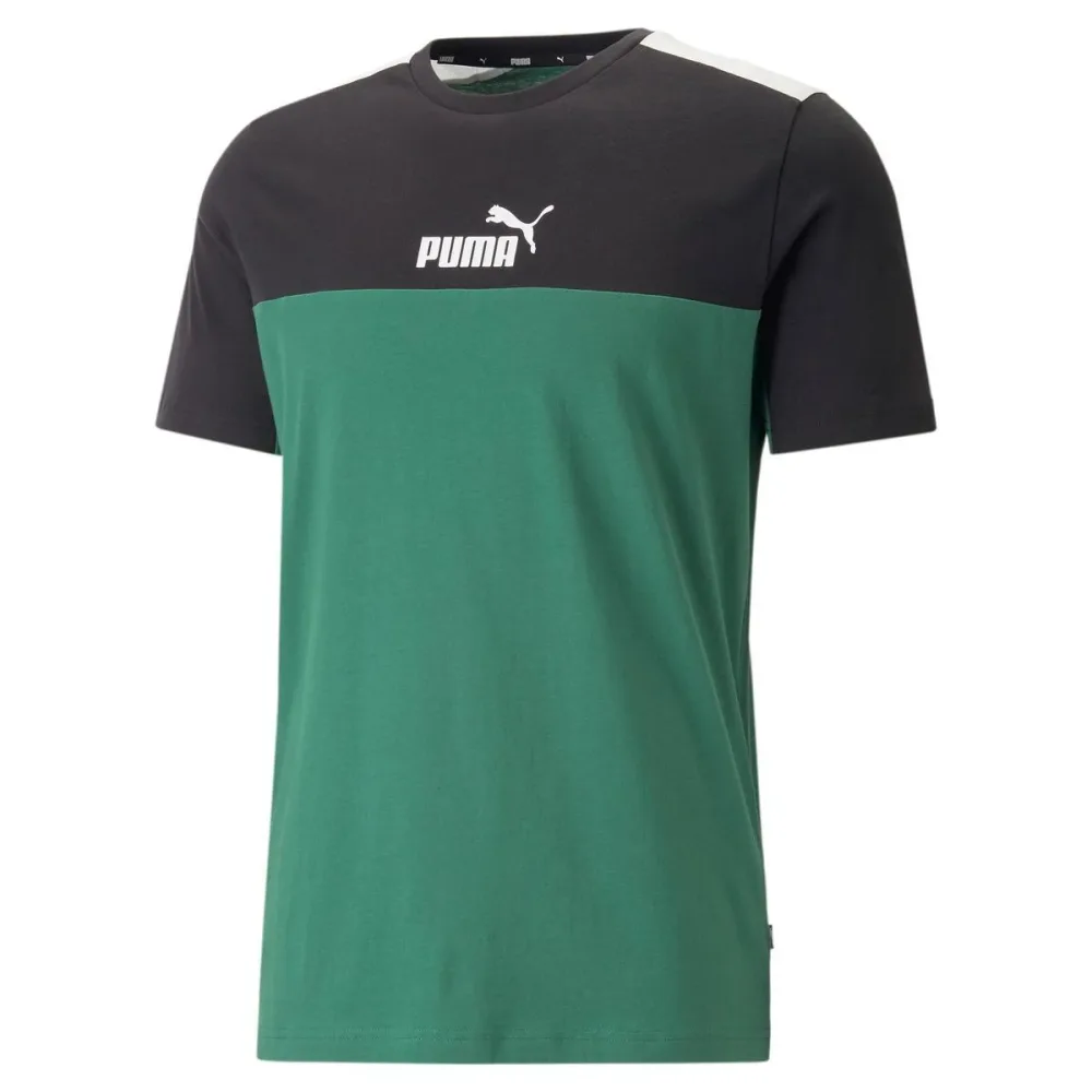 Puma T Shirt Uomo Ess + Block Tee