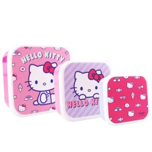 Hello Kitty – Fresh Bites – Snack Boxes – 3 pcs Hello Kitty – Fresh Bites – Snack Boxes – 3 pcs