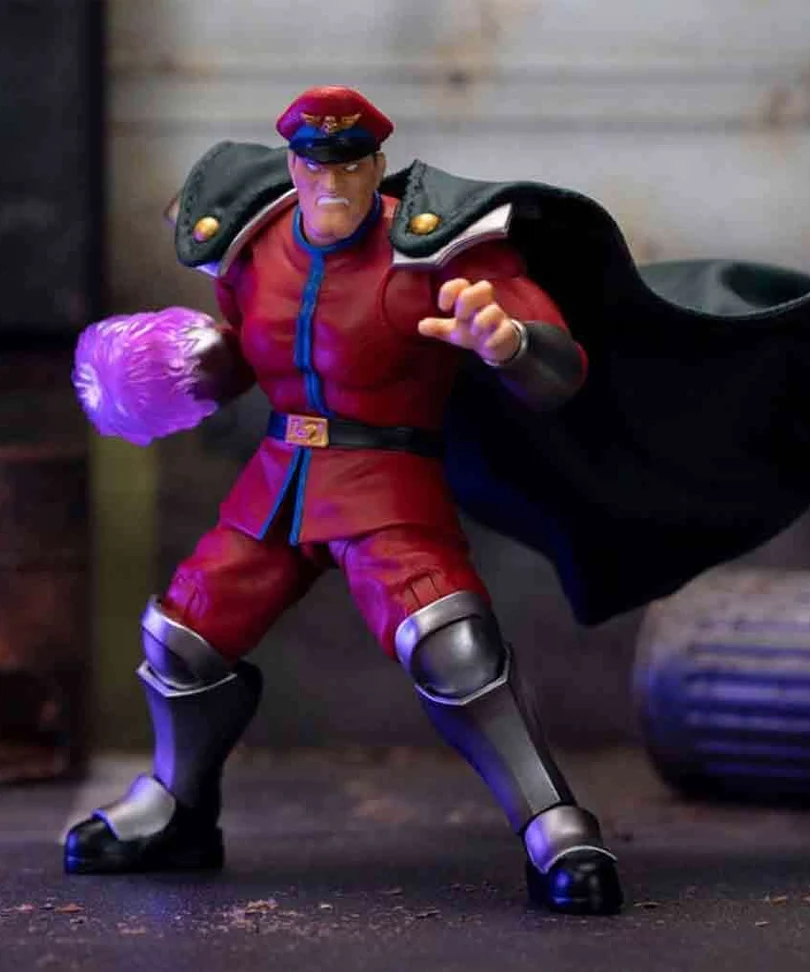 Street Fighter II: M. Bison - Action Figure Deluxe in Scala 1:12 - immagine 3