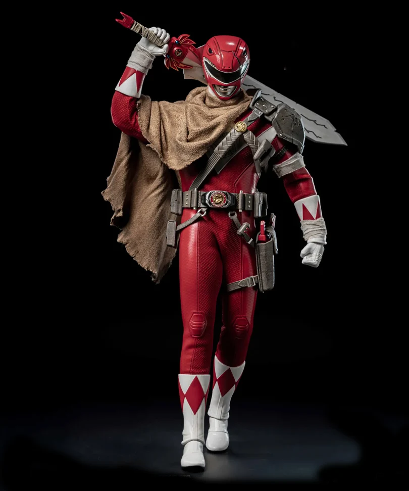 Mighty Morphin Power Rangers The Return Red Power Ranger 1/6 Action Figure - immagine 2