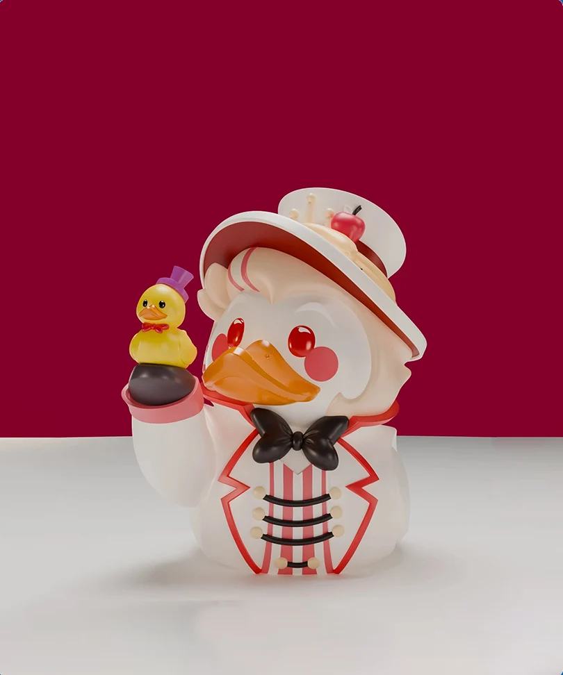 Hazbin Hotel Lucifer Morningstar Mini TUBBZ Cosplaying Duck Collectable