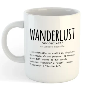 Tazza Mug Divertente – Definizione Wanderlust Tazza Mug Divertente – Definizione Wanderlust
