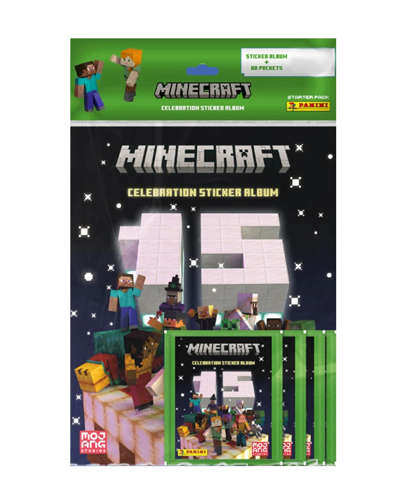 PANINI Stickers Minecraft 15th Starter Set