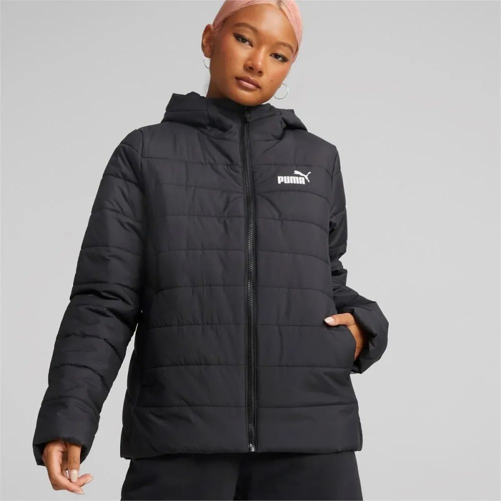 Puma Giacca Donna Ess Hooded Padded Jacket