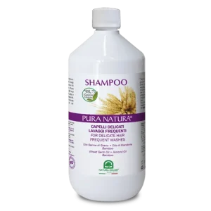 SHAMPOO CAPELLI DELICATI ANCHE PER BAMBINI con Olio di Germe di Grano e Mandorle, Bamboo SHAMPOO CAPELLI DELICATI ANCHE PER BAMBINI con Olio di Germe di Grano e Mandorle, Bamboo