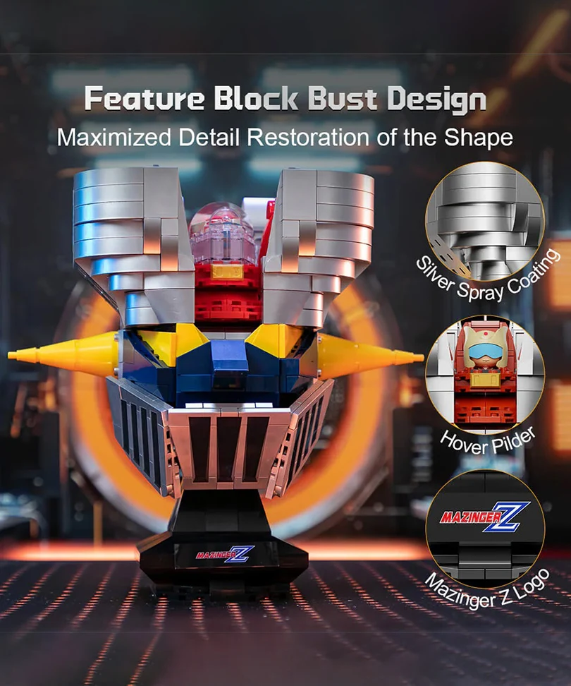 Pantasy - Mazinger Z: Bust - Set di Costruzione - immagine 2