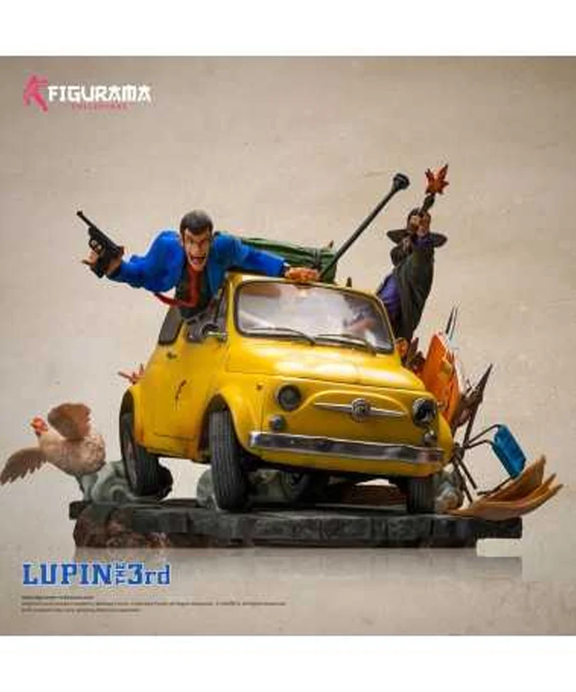 Lupin III Elite Diorama Statue 1/8 Lupin, Jigen & Fujiko 31 cm - immagine 2