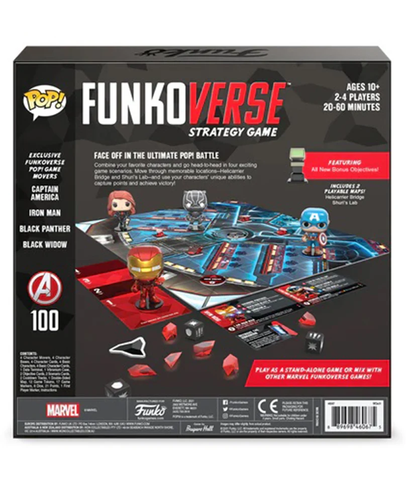 Marvel Funkoverse Board Game 4 Character Base Set English Version (Chase) - immagine 3