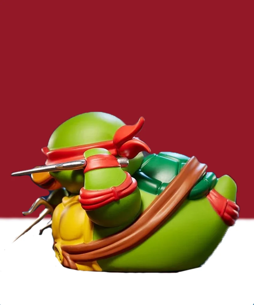 Teenage Mutant Ninja Turtles Raphael TUBBZ Cosplaying Duck Collectable - immagine 2