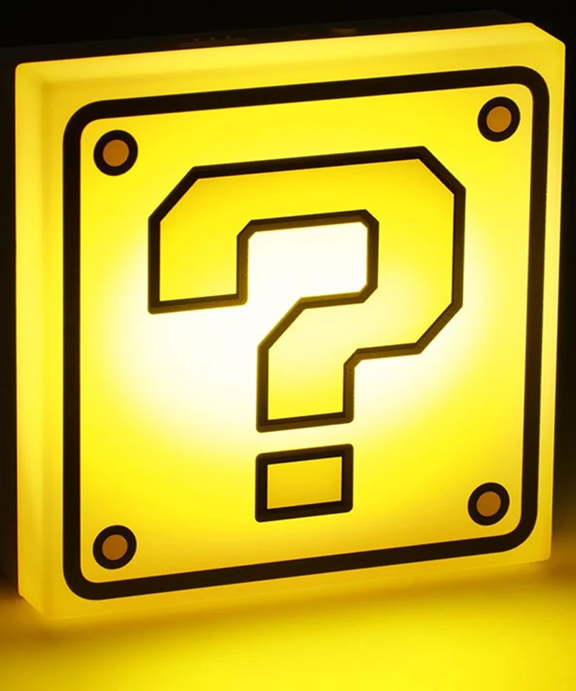 Paladone Lampada Night Super Mario Question Block - immagine 2