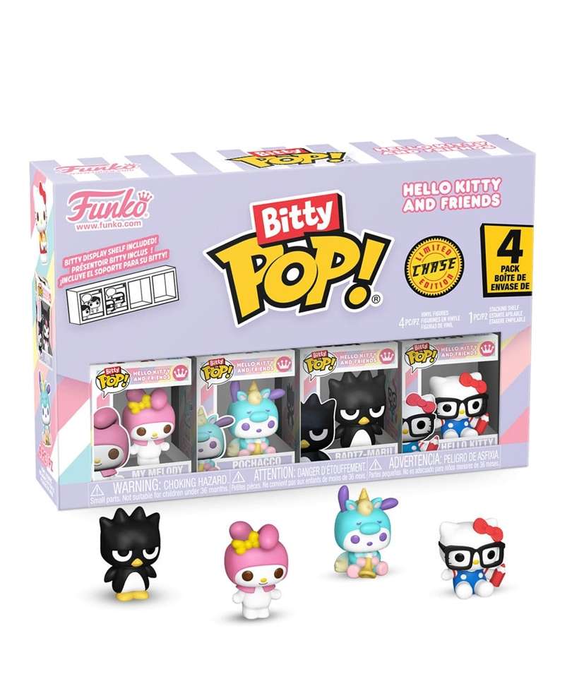 My Melody / Pochacco / Badtz-Maru / Scegli il tuo Bitty (4-Pack)