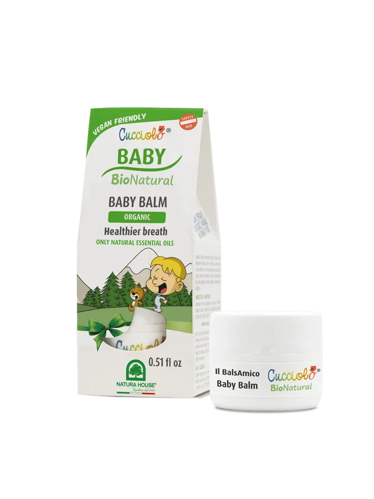 CUCCIOLO Baby BIO Natural IL BALSAMICO per favorire il Respiro - solo Oli Essenziali Naturali, Biologico - immagine 3