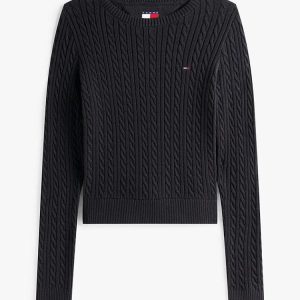 Tommy Hilfiger Maglia Donna Cable Essential Tommy Hilfiger Maglia Donna Cable Essential