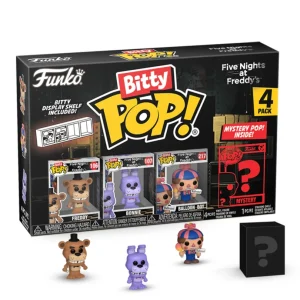 Freddy / Bonnie / Balloon Boy / Mystery Bitty (4-Pack) Freddy / Bonnie / Balloon Boy / Mystery Bitty (4-Pack)