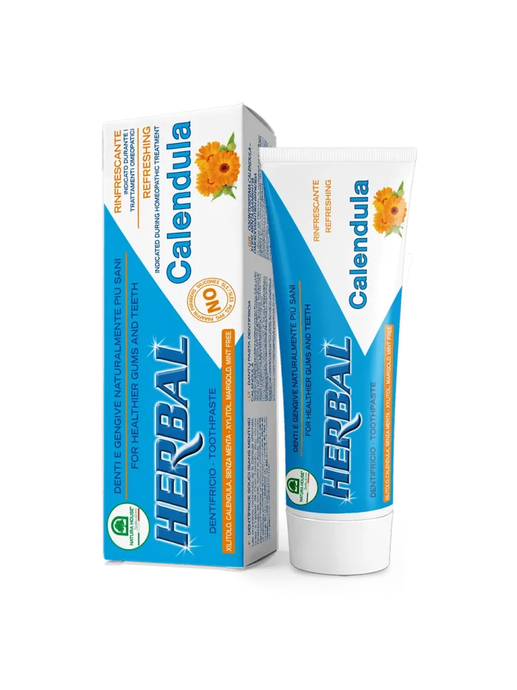 DENTIFRICIO CALENDULA senza Menta, ideale per trattamenti Omeopatici - immagine 3