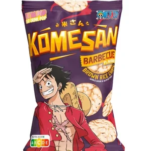 One Piece – Komesan ‘Rice Crips’ – Luffy – 60g – BBQ One Piece – Komesan ‘Rice Crips’ – Luffy – 60g – BBQ