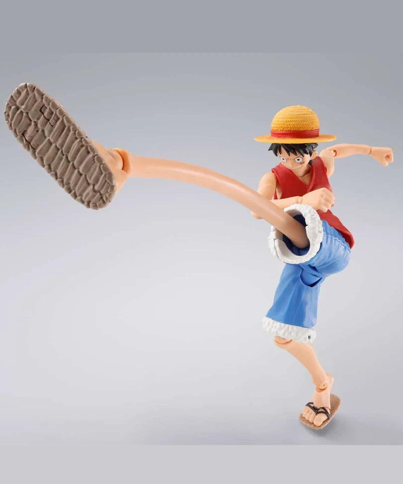 One Piece - Monkey D. Luffy Romance Dawn Gum-Gum - Action Figure S.H. Figuarts 15 cm - immagine 2