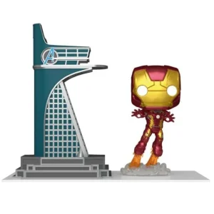 Avengers Tower & Iron Man (Glow in the Dark) Damaged Box