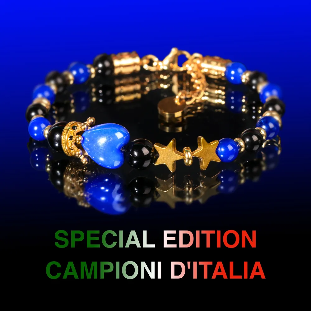 NERO AZZURRI 2 STELLE GANCIO EDIZIONE SPECIALE