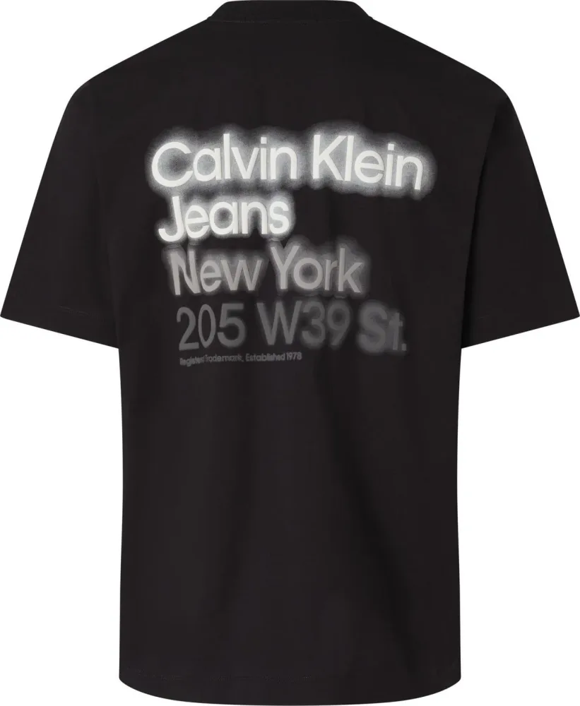 Calvin Klein T Shirt Uomo Blurred Colored Address - immagine 2