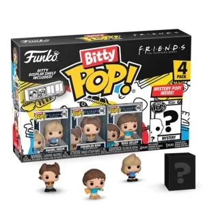 Rachel Green / Chandler Bing / Ross Geller / Mystery Bitty (Friends 80’s) (4-Pack) Rachel Green / Chandler Bing / Ross Geller / Mystery Bitty (Friends 80’s) (4-Pack)