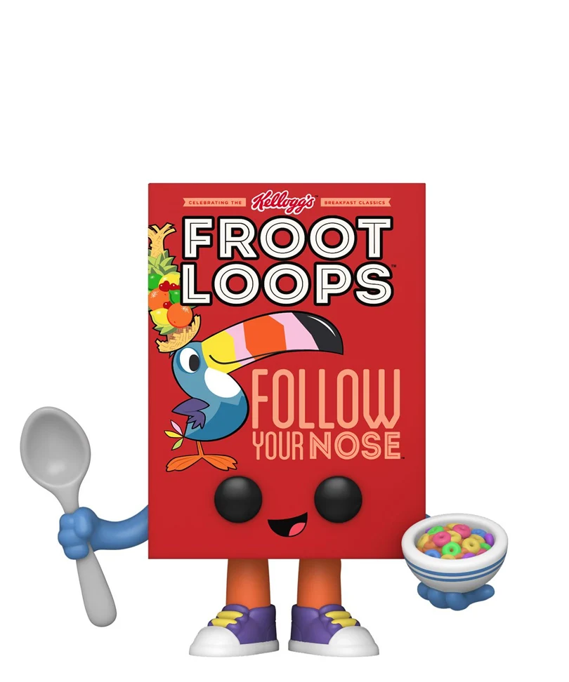 Froot Loops Cereal Box