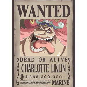 One Piece – Poster: “WANTED BIG MOM” (52X38) One Piece – Poster: “WANTED BIG MOM” (52X38)