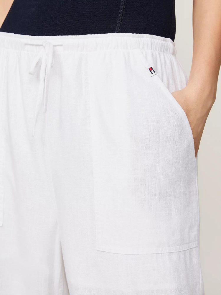 Tommy Hilfiger Pantaloni Donna Harper Linen - immagine 3