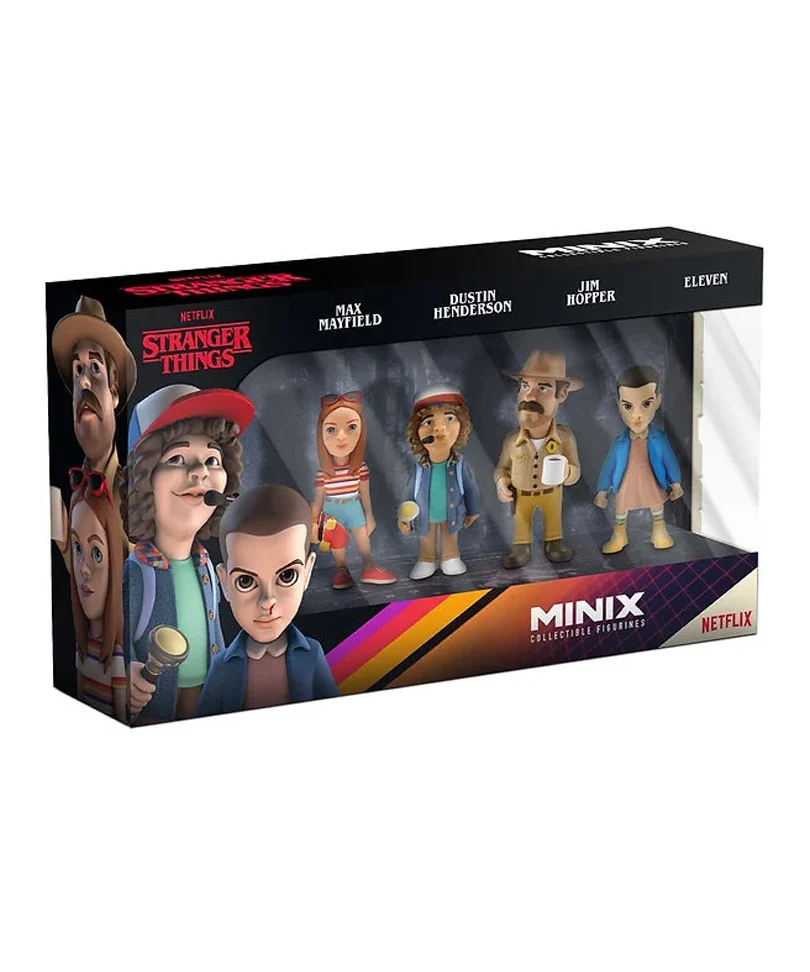 Eleven / Dustin / Hopper / Max - Pack 4 Figures - immagine 2
