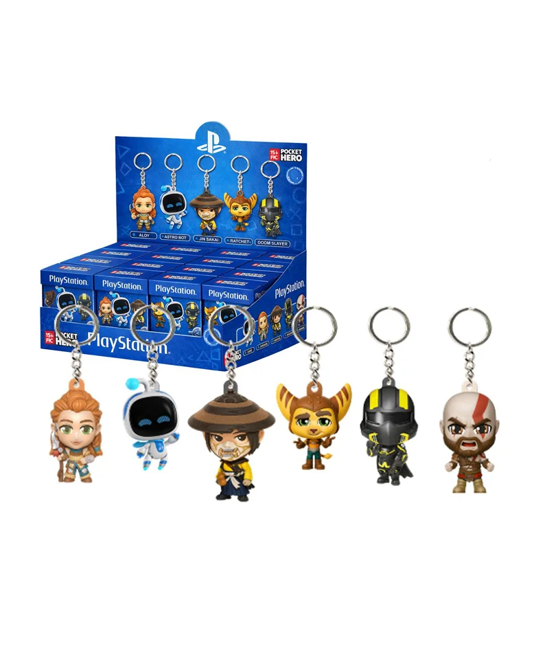 Sony Playstation - All Stars Hero - Blind Box Keychain Collection - immagine 3