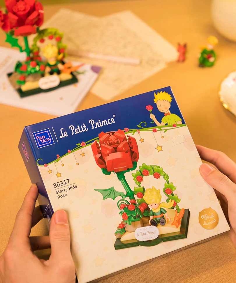 Pantasy - Il Piccolo Principe: Starry Ride-Rose - Set di Costruzione - immagine 2