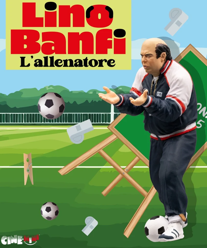 Lino Banfi - L'Allenatore Infinite Statue