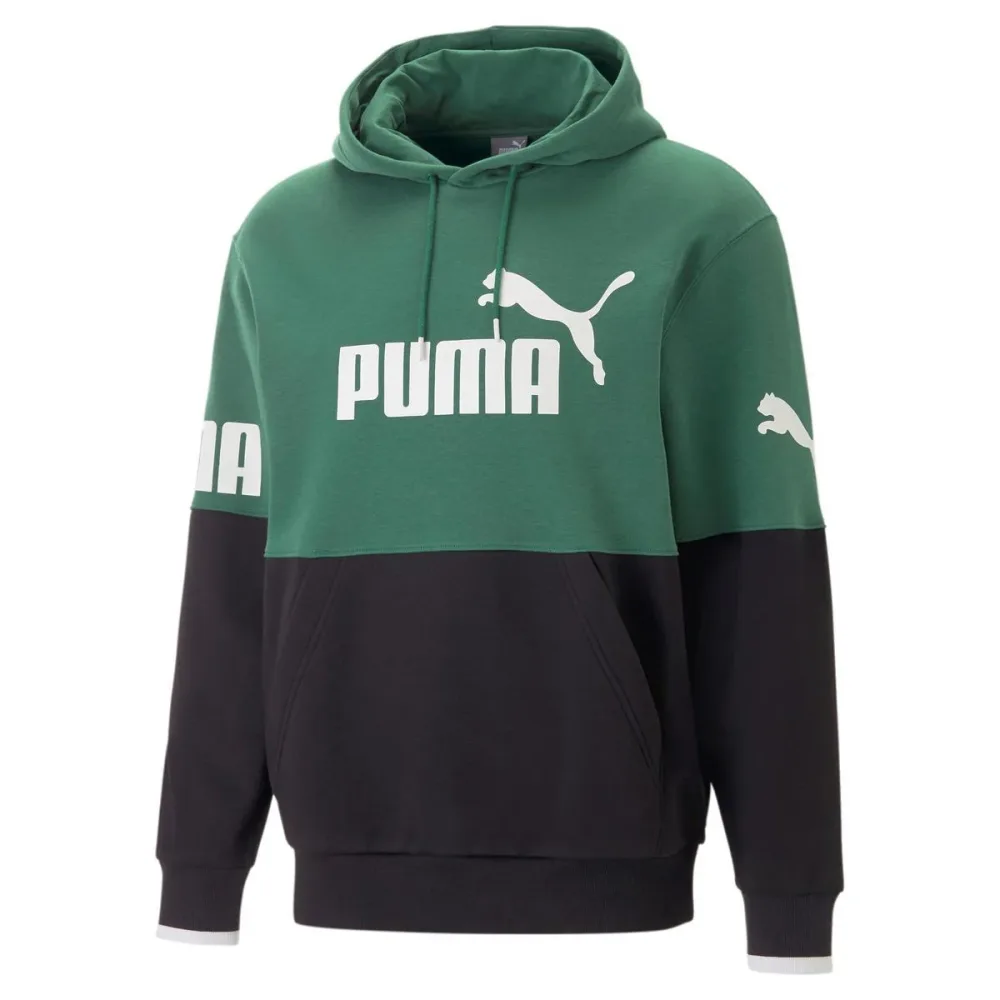 Puma Felpa Uomo Power Colorblock Hoodie