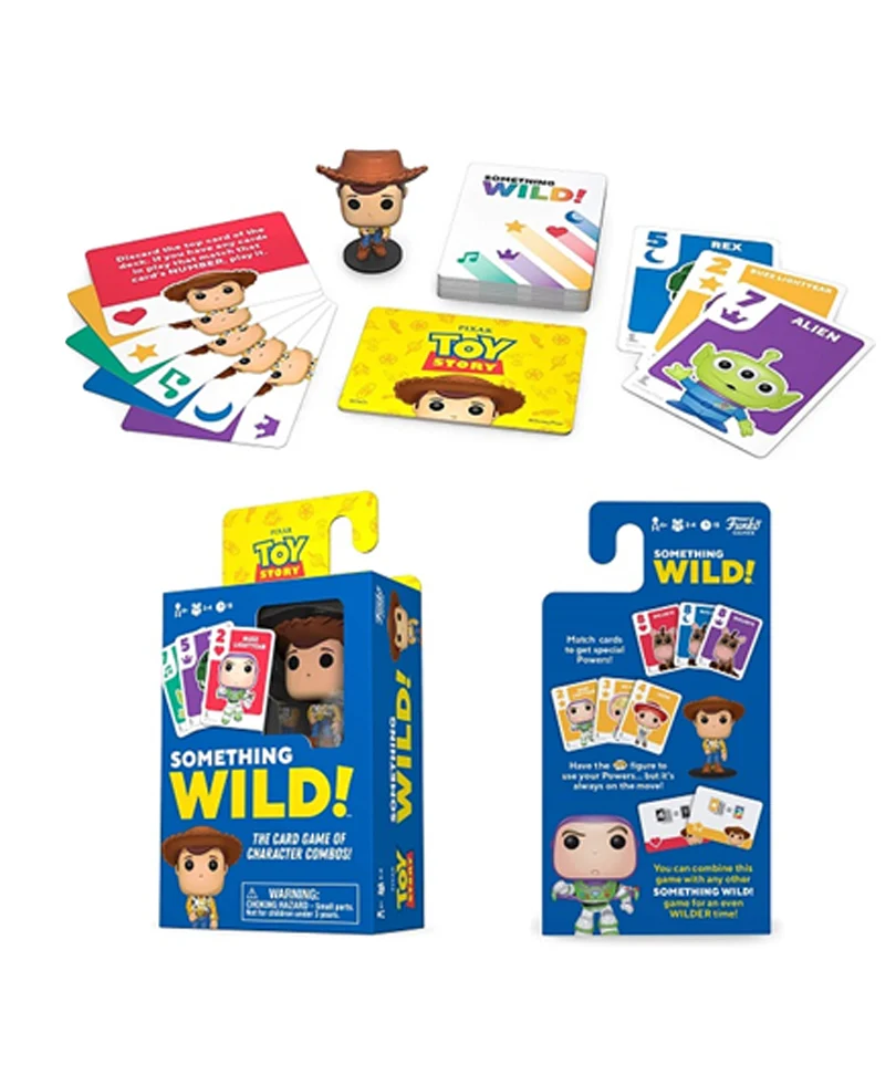 Toy Story Card Game Something Wild! Lingua Italiano - immagine 2